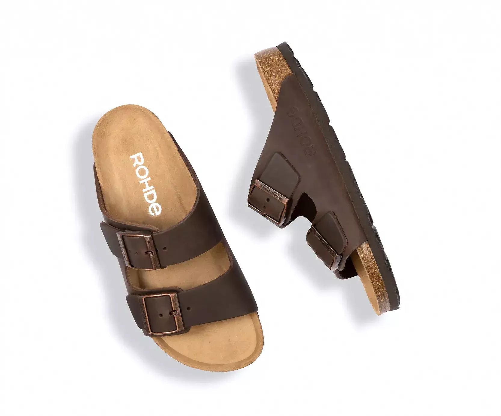 'Alba' women's slide slsandal - brown - Chaplinshoes'Alba' women's slide slsandal - brownRohde