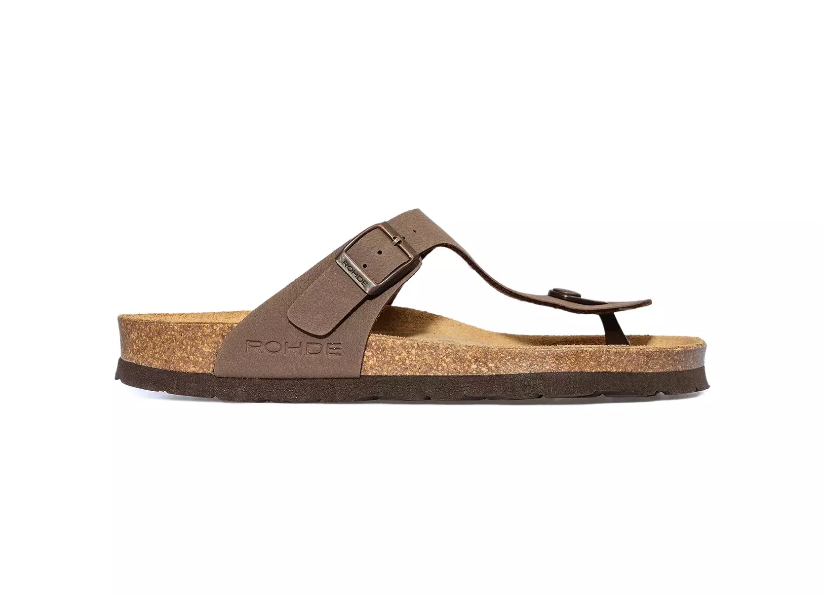 'Alba' women's slide toe sandal - brown - Chaplinshoes'Alba' women's slide toe sandal - brownRohde