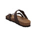 Damessandaal met teenslippers 'Alba' - bruin - ChaplinshoesDamessandaal met teenslippers 'Alba' - bruinRohde
