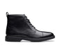 'Aldwin Cap' men's lace - zip boot - black - Chaplinshoes'Aldwin Cap' men's lace - zip boot - blackClarks