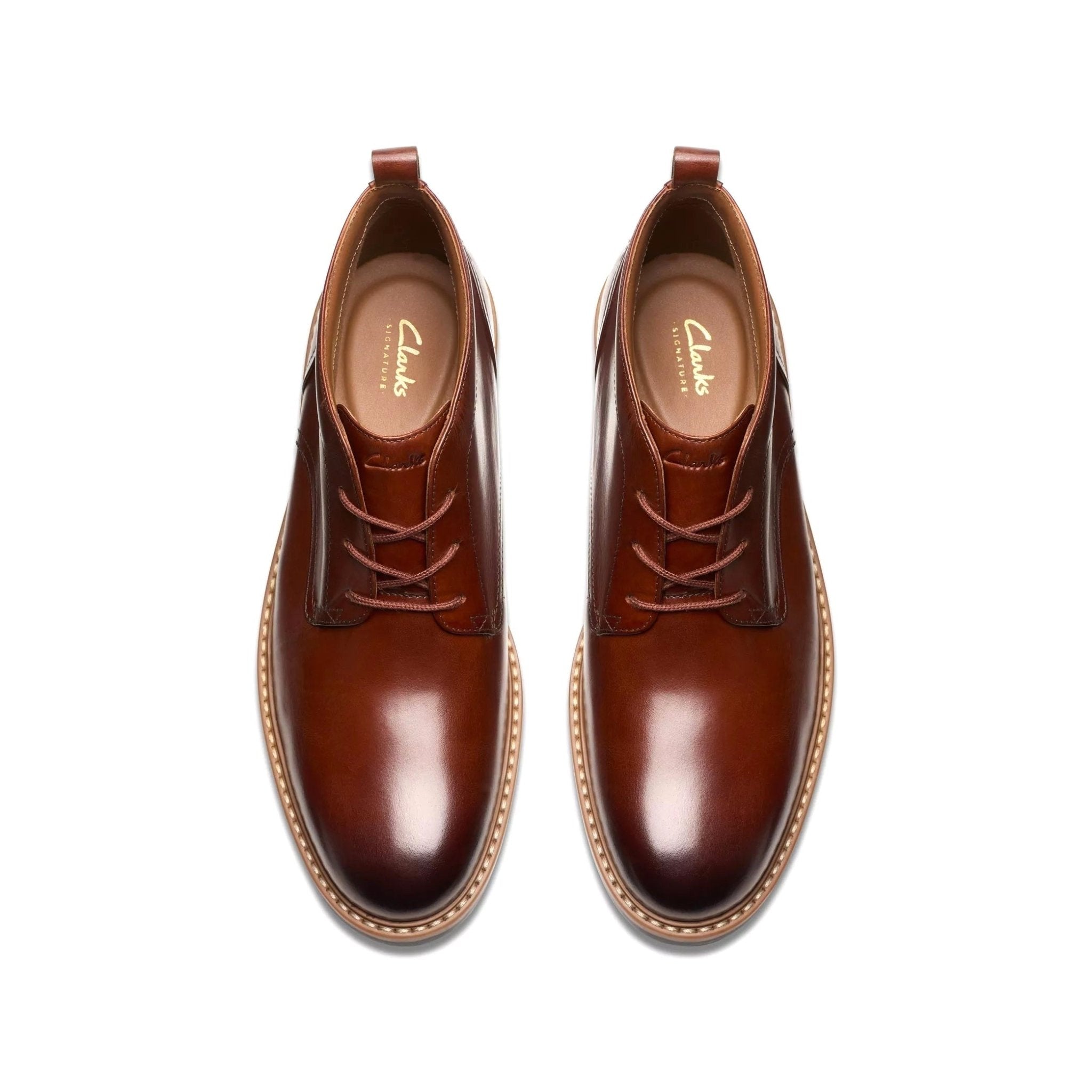 Heren enkellaars 'Aldwin Chukka' - bruin - ChaplinshoesHeren enkellaars 'Aldwin Chukka' - bruinClarks