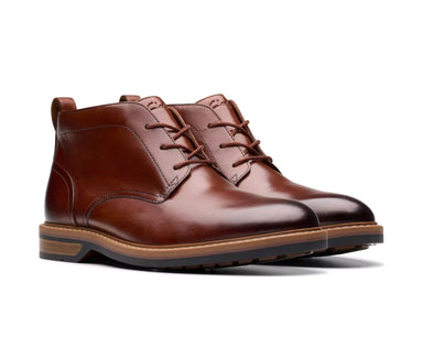 Heren enkellaars 'Aldwin Chukka' - bruin - ChaplinshoesHeren enkellaars 'Aldwin Chukka' - bruinClarks