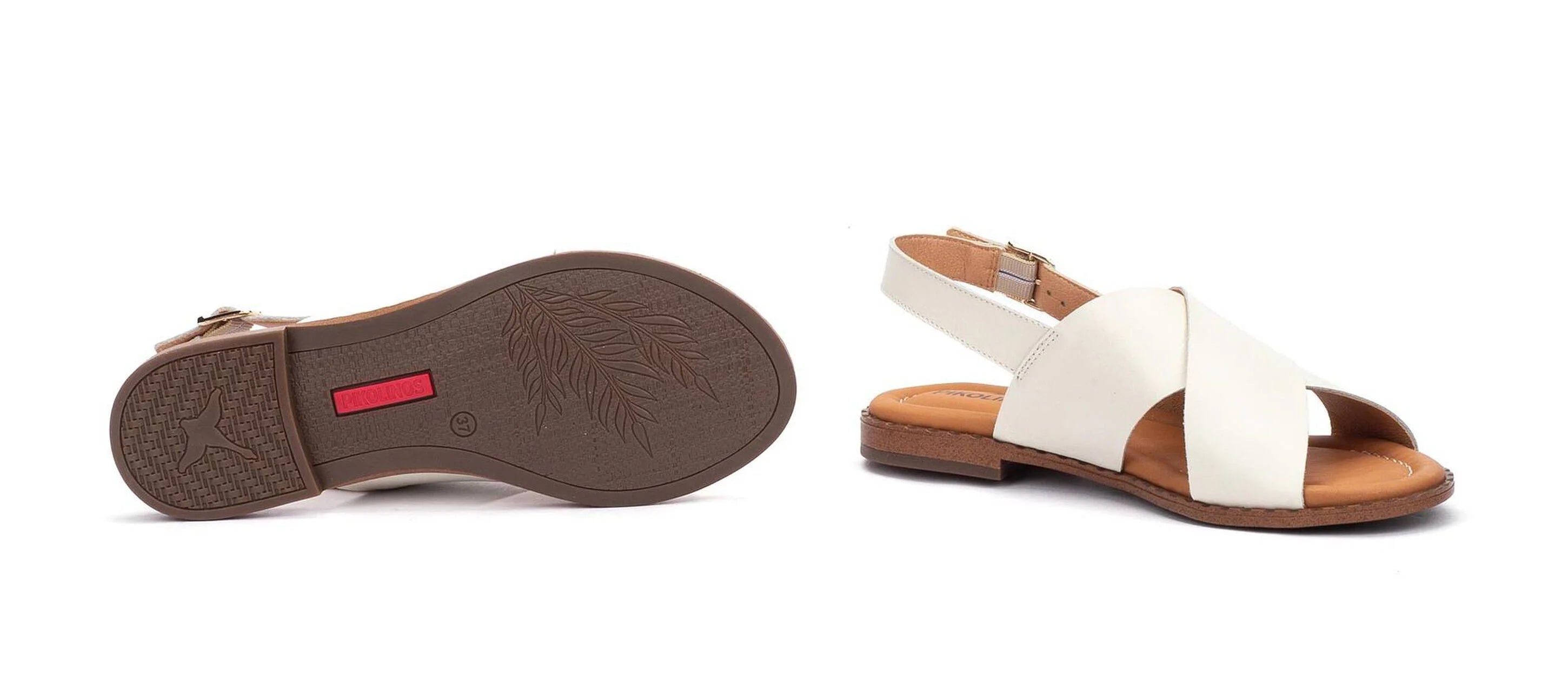 'Algar' women's sandal - white