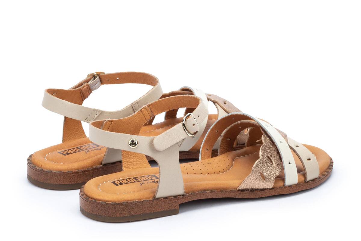 Algar W0X - 0999C2 women's sandal - White mix - ChaplinshoesAlgar W0X - 0999C2 women's sandal - White mixPikolinos