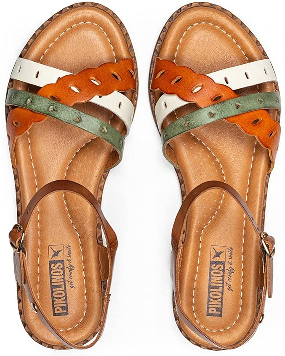 'Algar' women's sandal - green mix - Chaplinshoes'Algar' women's sandal - green mixPikolinos