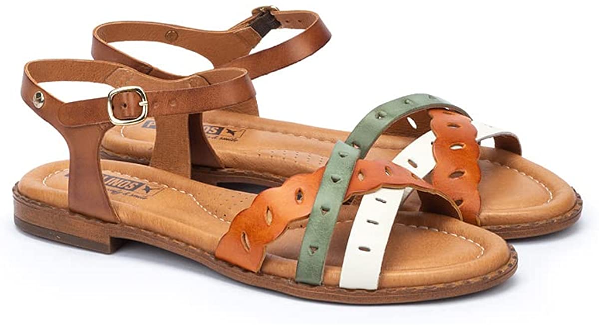 'Algar' women's sandal - green mix - Chaplinshoes'Algar' women's sandal - green mixPikolinos