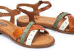 'Algar' women's sandal - green mix - Chaplinshoes'Algar' women's sandal - green mixPikolinos