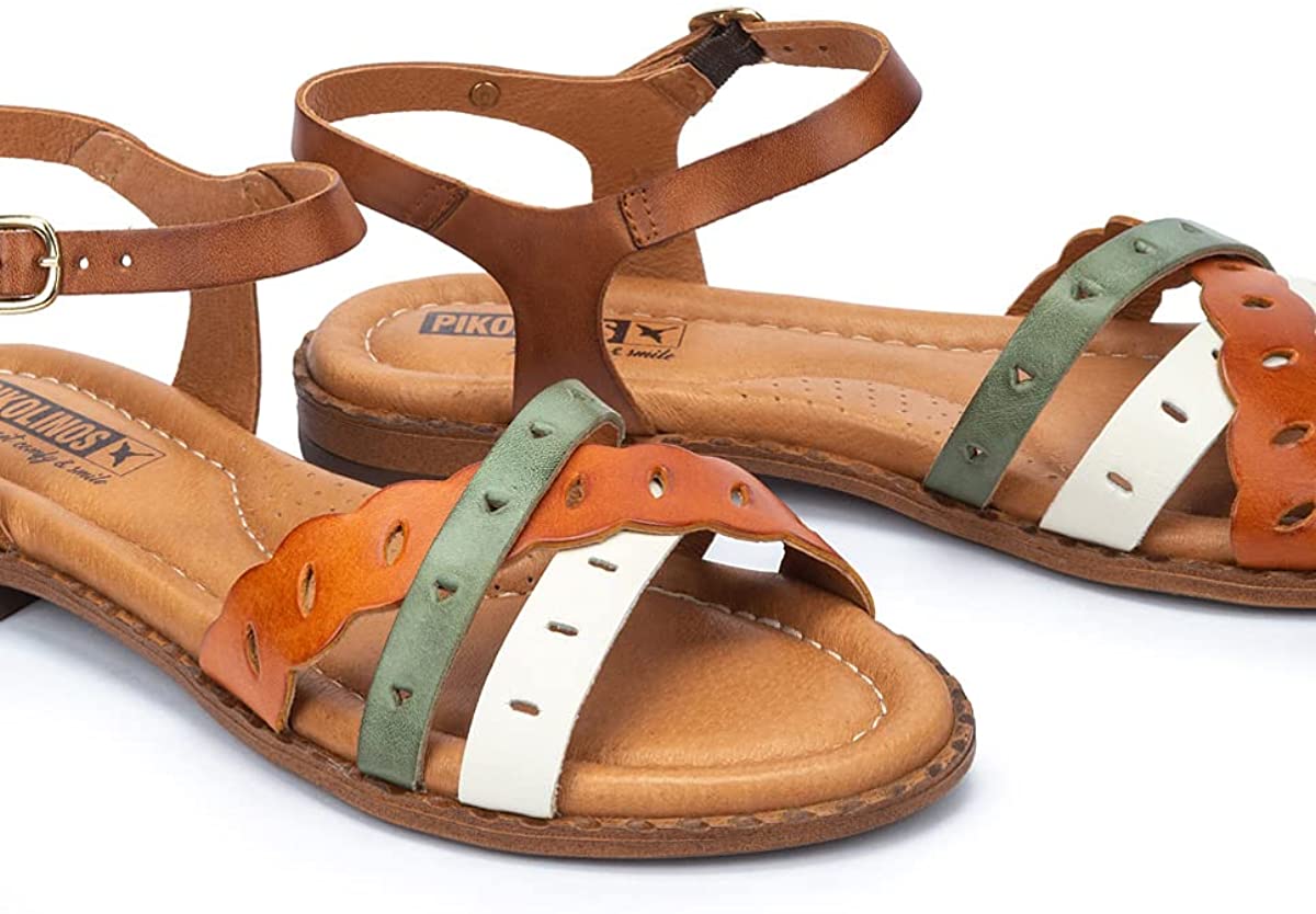 'Algar' women's sandal - green mix - Chaplinshoes'Algar' women's sandal - green mixPikolinos