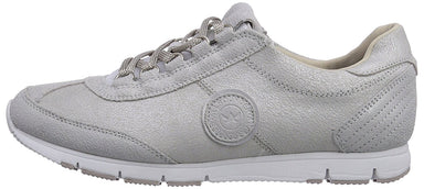 Allrounder by Mephisto JANIKA - dames wandelsneaker - metallic zilver leer - ChaplinshoesAllrounder by Mephisto JANIKA - dames wandelsneaker - metallic zilver leerMephisto