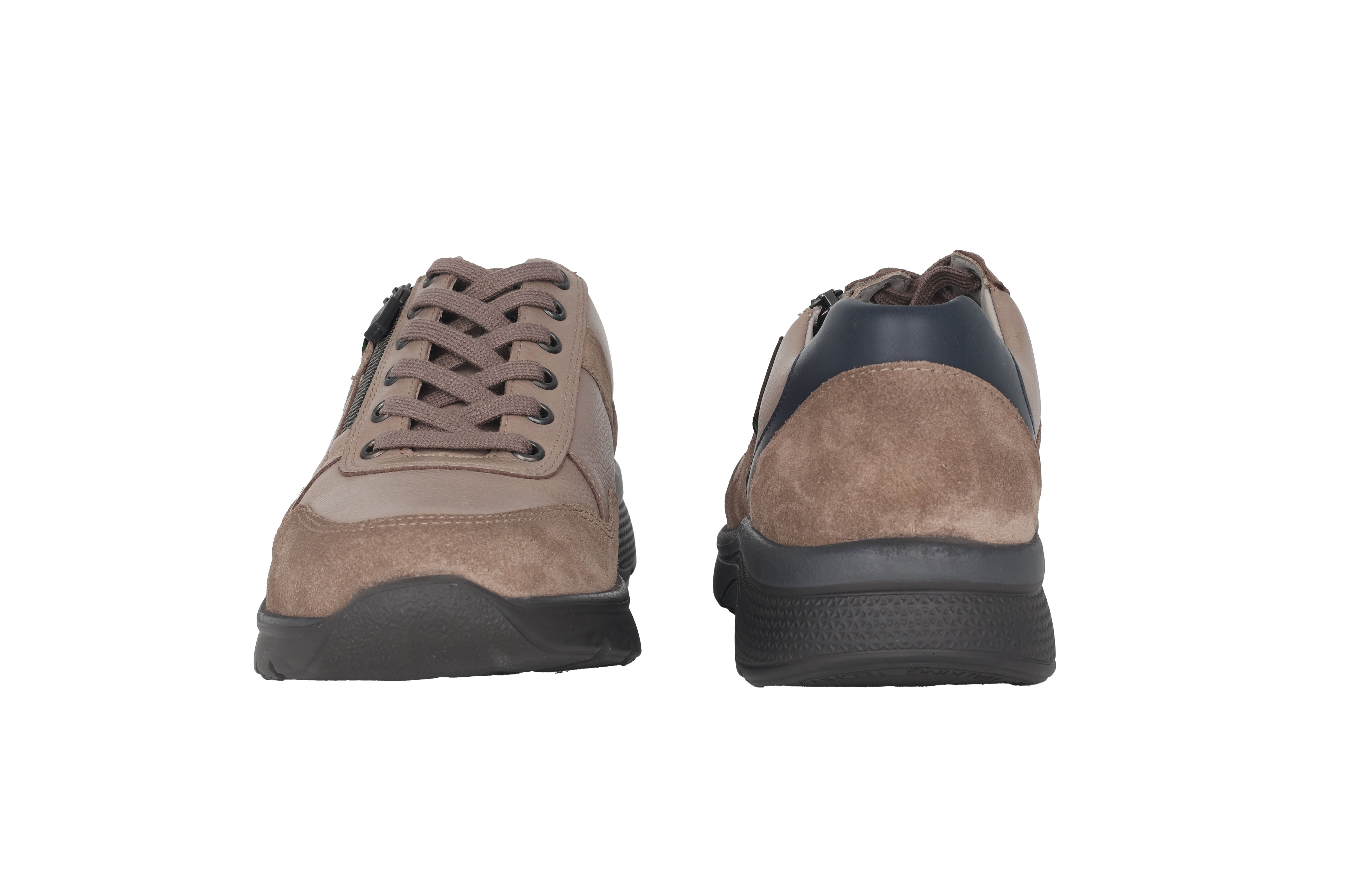 Herren-Schnürschuh 'Amory' mit rollender Weite Passform (H) – Grau