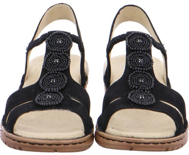 Ara 12 - 27217 - 75 Sandalia Mujer - Negro - ChaplinshoesAra 12 - 27217 - 75 Sandalia Mujer - NegroAra