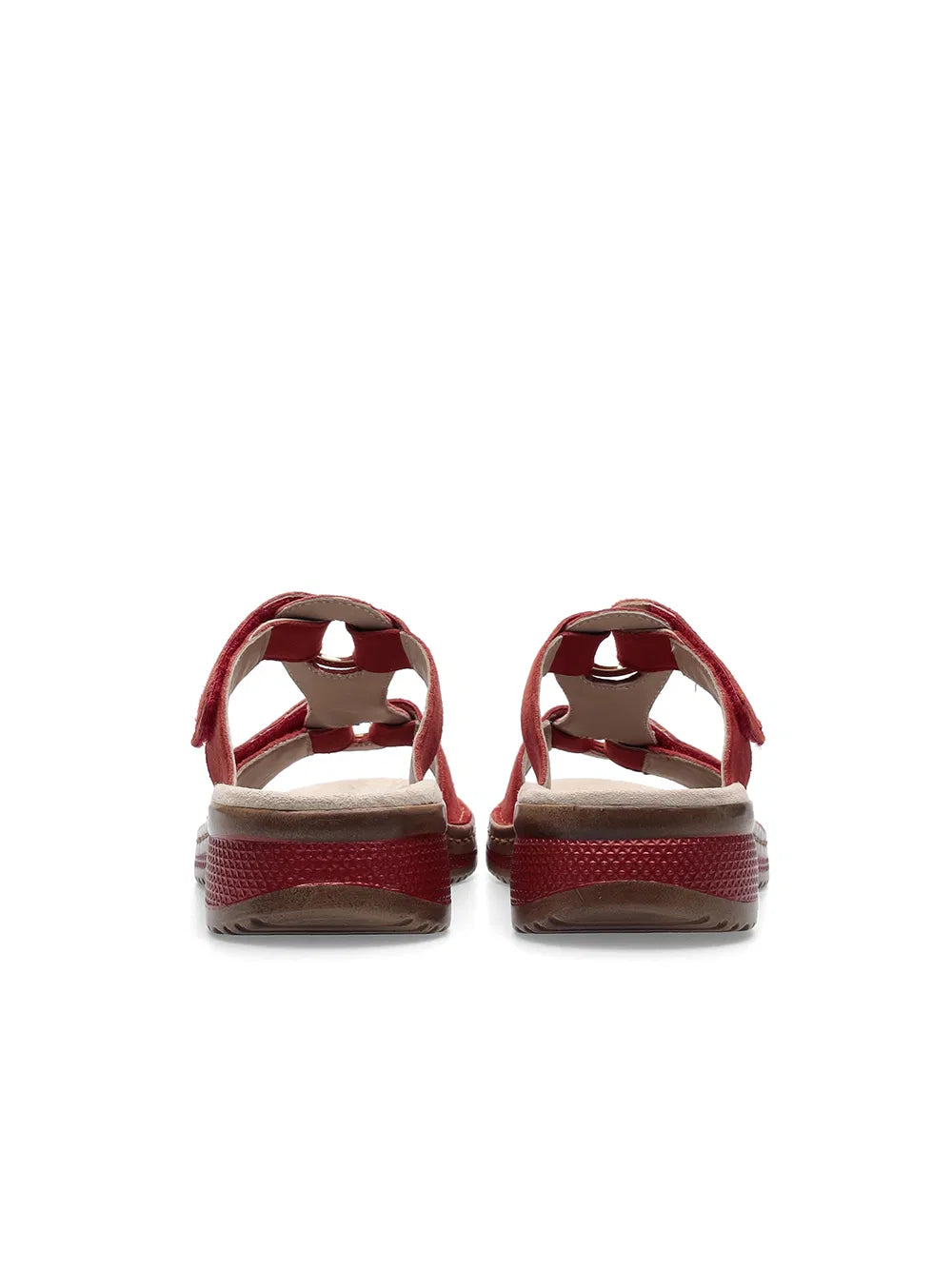 Sandalo slide da donna "Hawaii" - rosso