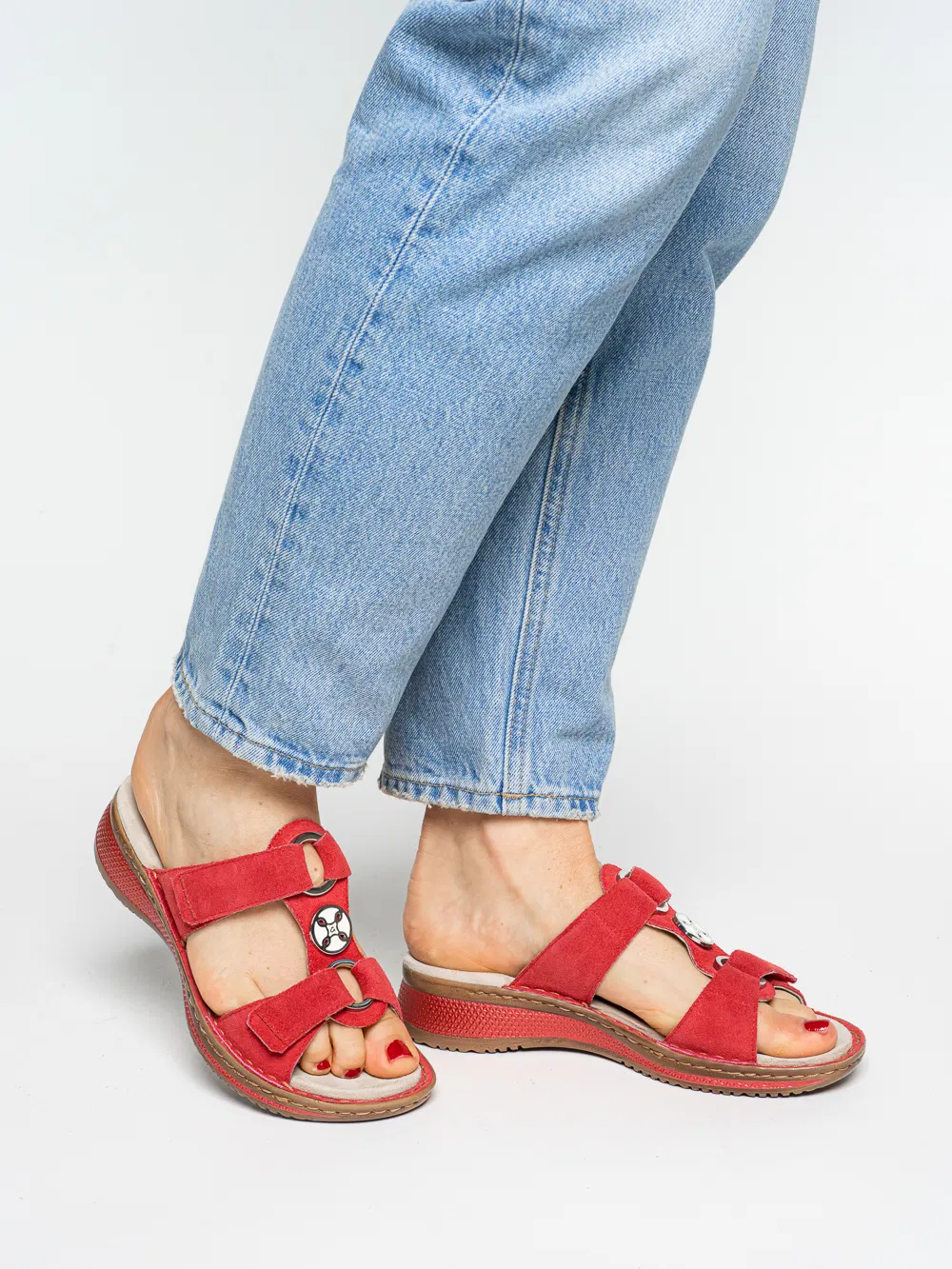 'Hawaii' slidesandal til kvinder - pink