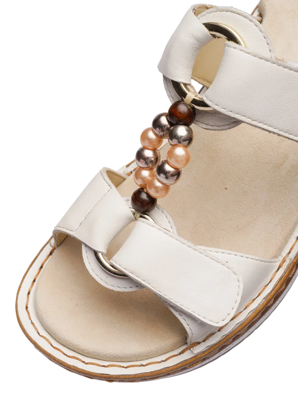 Damensandale 'Hawaii' - Off White