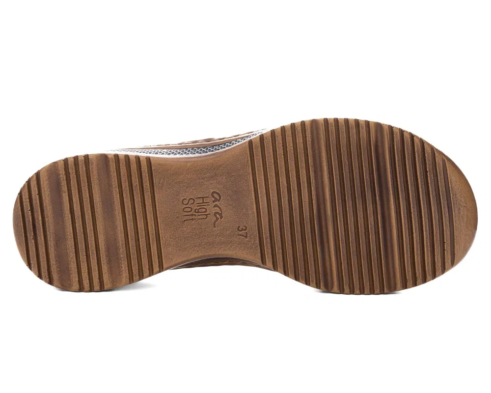 Damesslipper 'Hawaii' - bruin