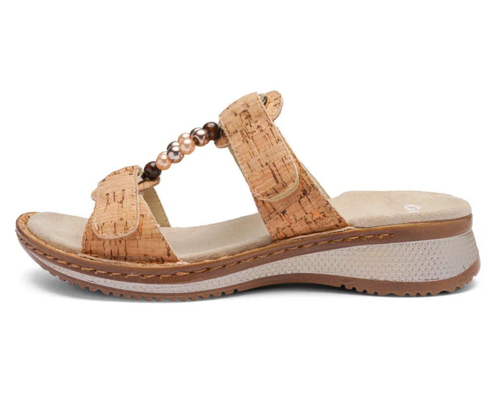 'Hawaii' sandalia de mujer - marrón