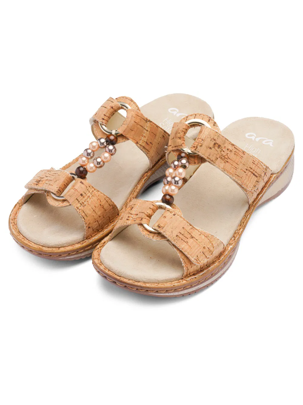 'Hawaii' sandalia de mujer - marrón