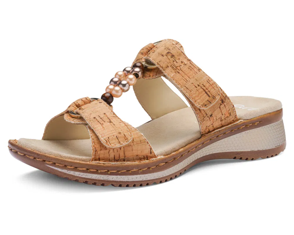 'Hawaii' sandalia de mujer - marrón