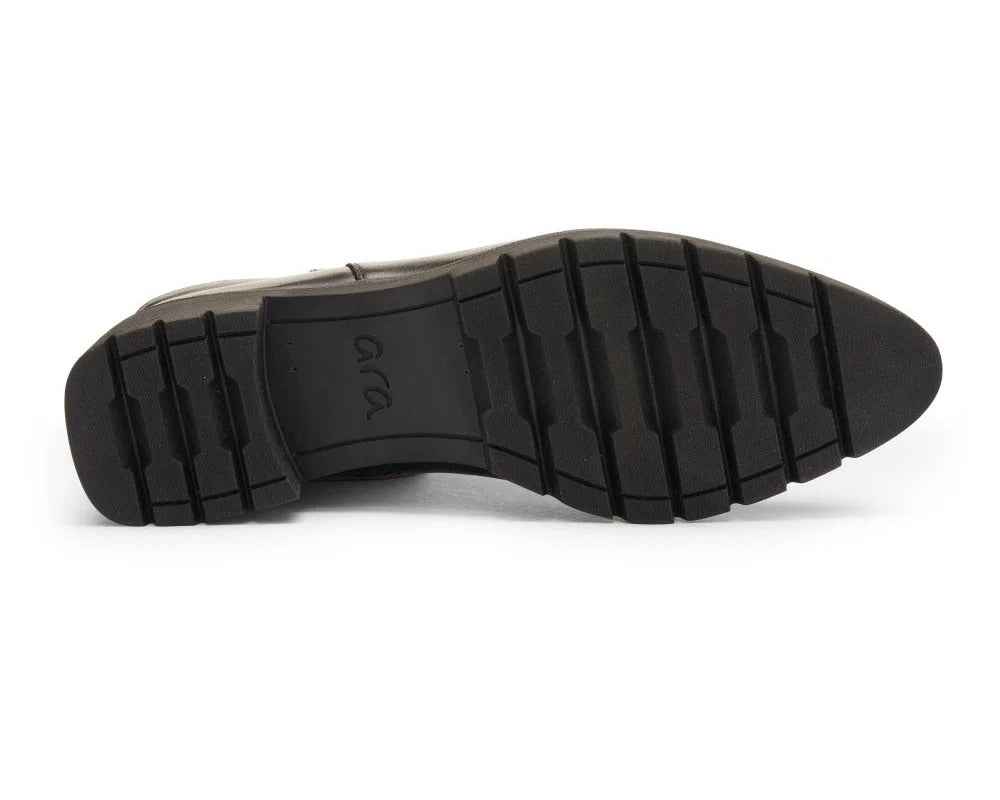 Bottine en cuir pour femme 'Napoli' - noir