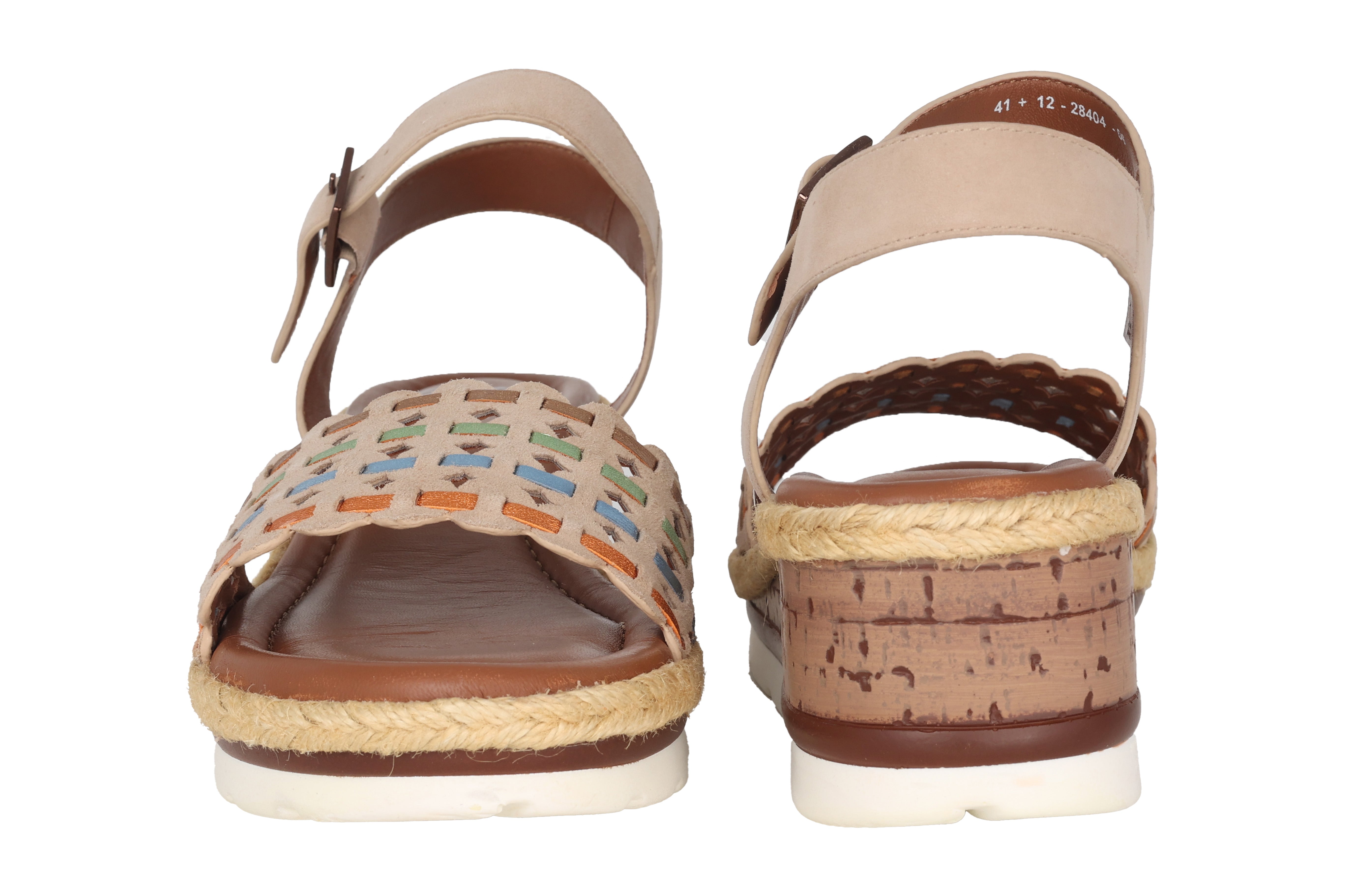 Sandalia mujer 'Cadiz-S' - Mixto beige