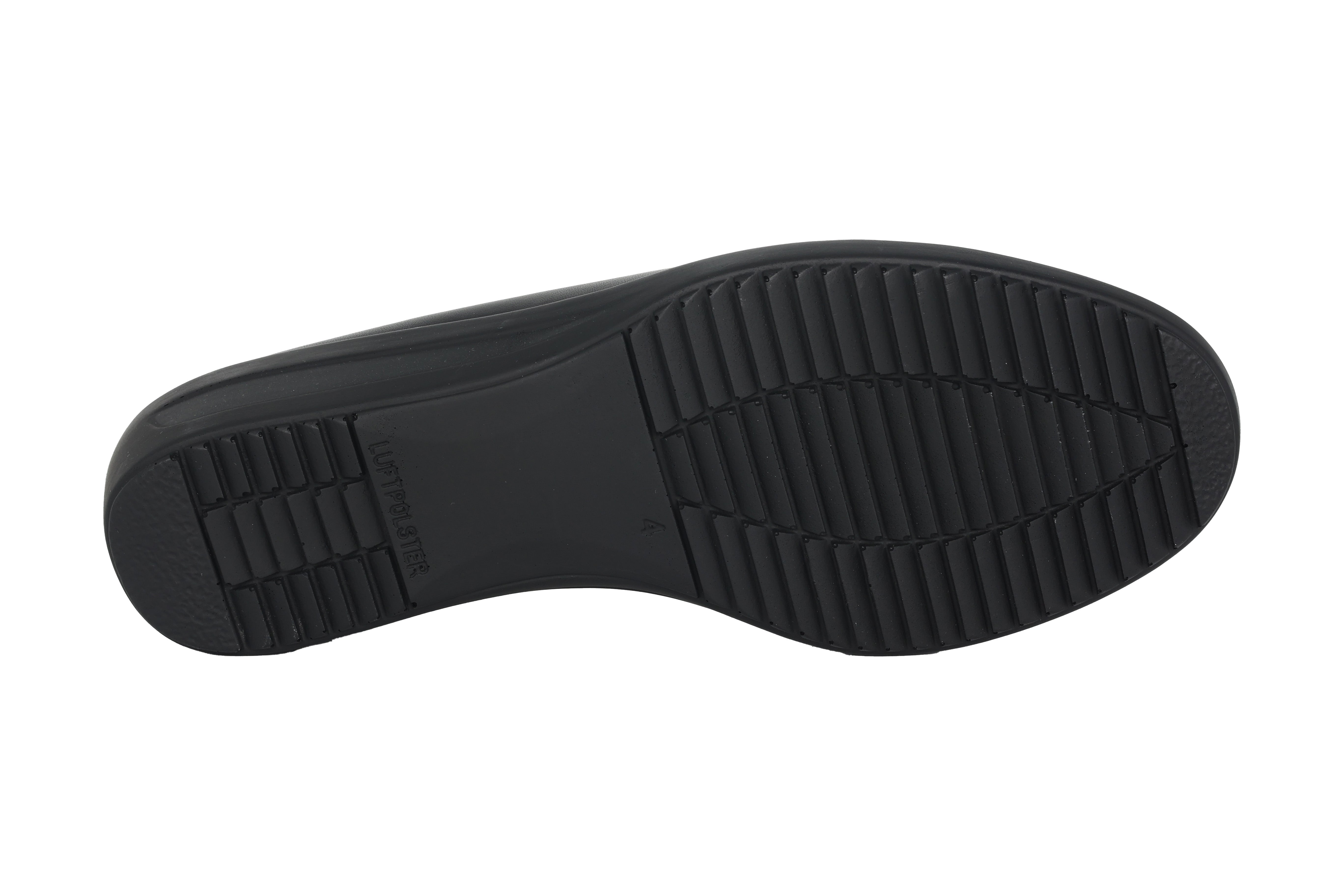 Damesloafer 'Zürich' met brede pasvorm (H) - zwart