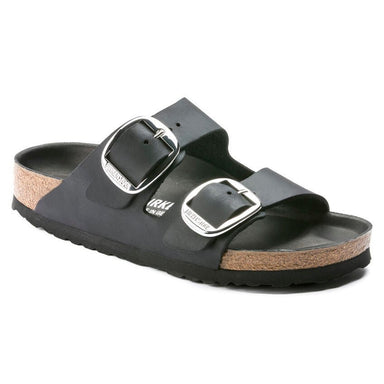 Damesslippers 'Arizona Big Buckle' - Zwart - ChaplinshoesDamesslipper 'Arizona Big Buckle' - ZwartBirkenstock