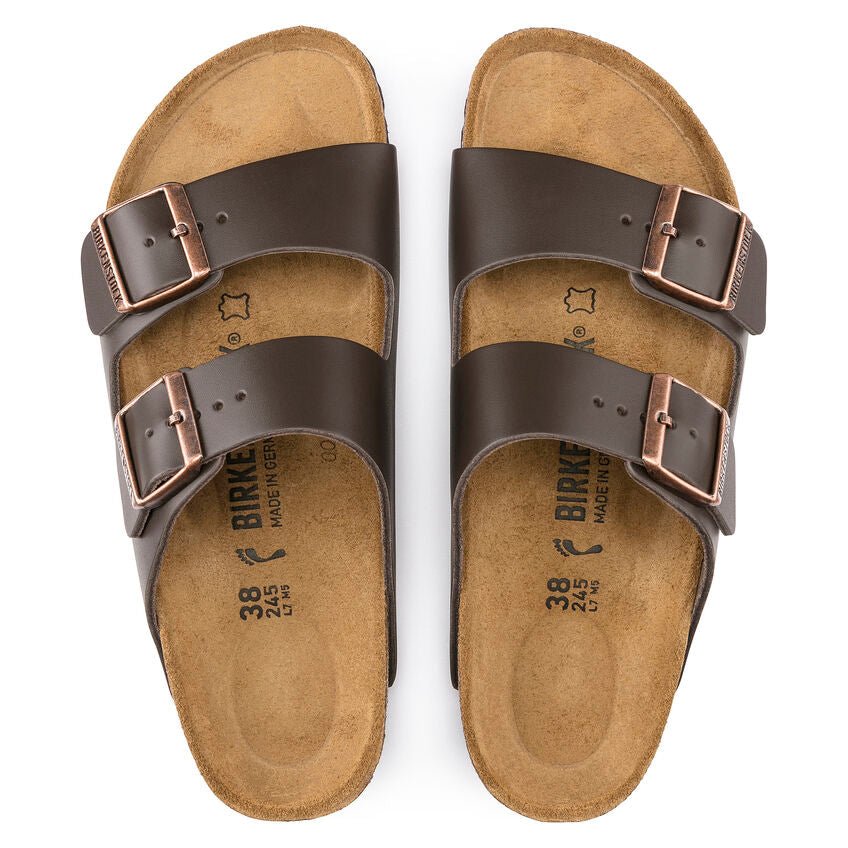 Damesslipper 'Arizona BS' - bruin - ChaplinshoesDamessandaal 'Arizona BS' - bruinBirkenstock