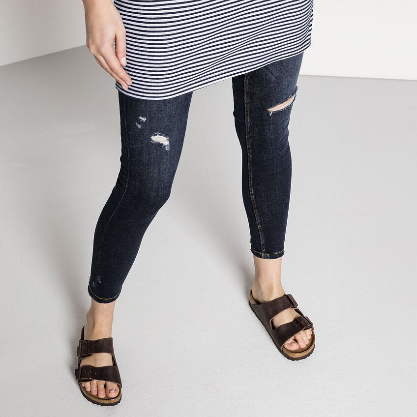 Damesslipper 'Arizona BS' - bruin - ChaplinshoesDamessandaal 'Arizona BS' - bruinBirkenstock