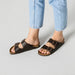 Damesslipper 'Arizona BS' - bruin - ChaplinshoesDamessandaal 'Arizona BS' - bruinBirkenstock