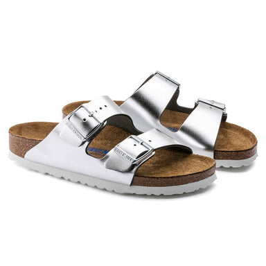 Damesslipper 'Arizona BS' - zilver - ChaplinshoesDamesslipper 'Arizona BS' - zilverBirkenstock