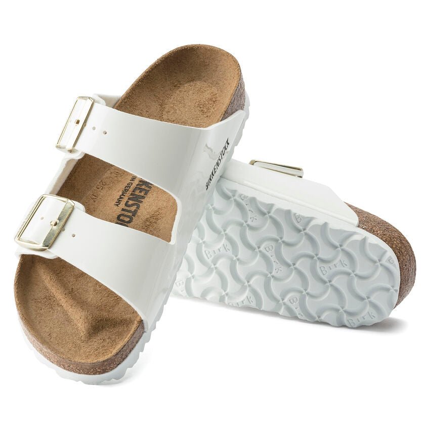 'Arizona BS' women's slide sandal - white - Chaplinshoes'Arizona BS' women's slide sandal - whiteBirkenstock