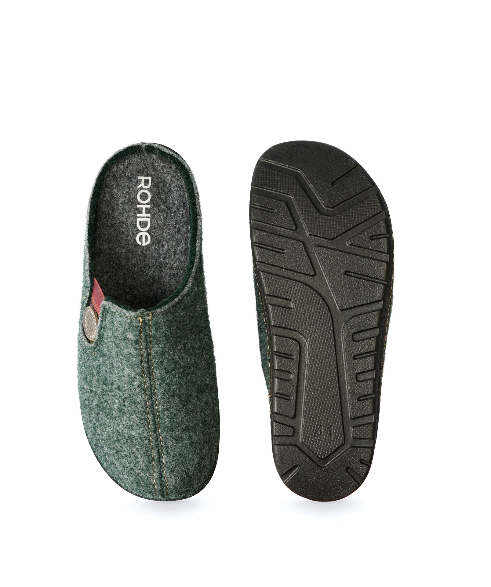 'Asiago' men's homeslippers - green - Chaplinshoes'Asiago' men's homeslippers - greenRohde