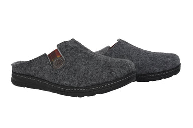 Herenslippers 'Asiago' - Grijs - ChaplinshoesHerenslippers 'Asiago' - GreyRohde