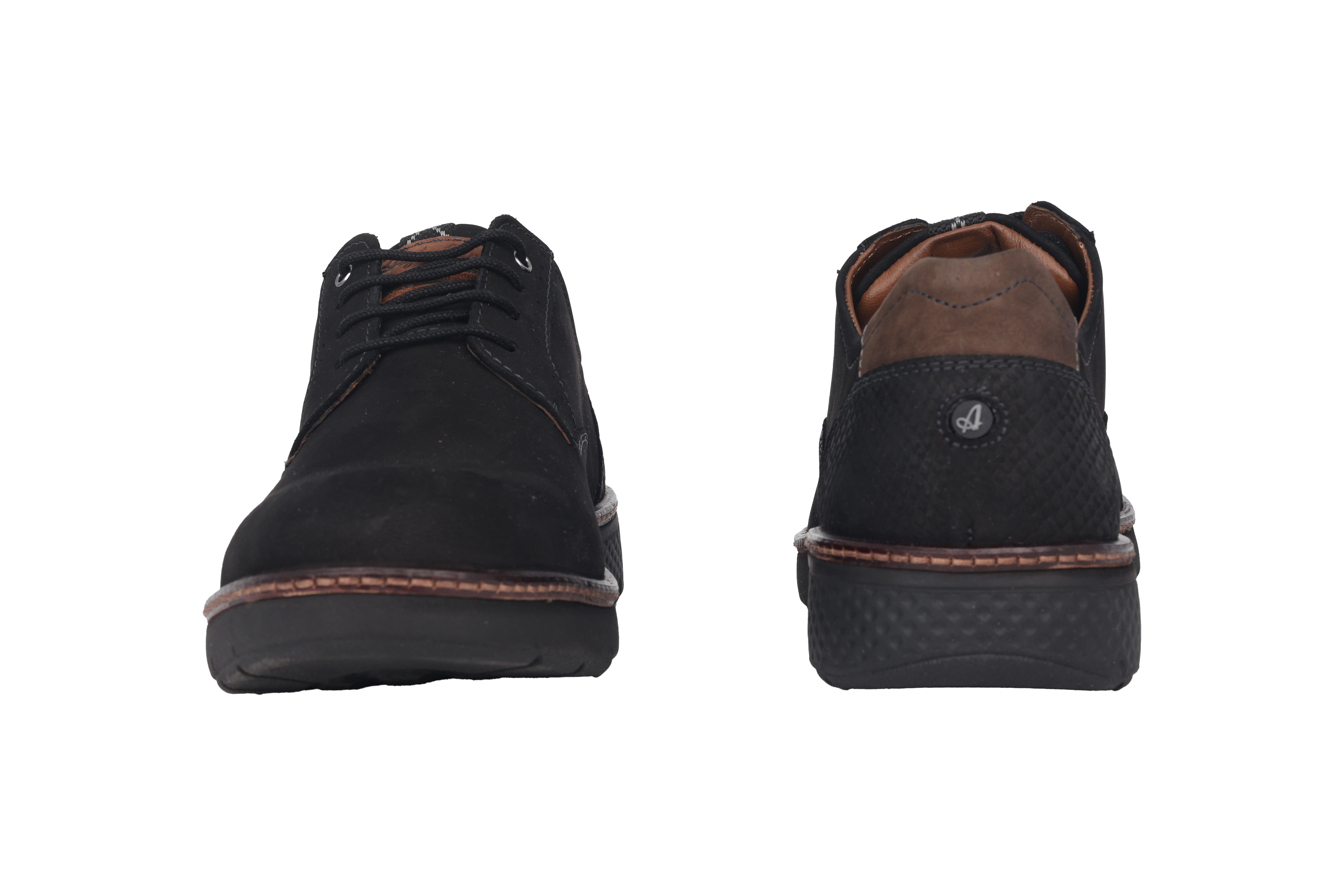 'Preston' men's lace-up shoe - black