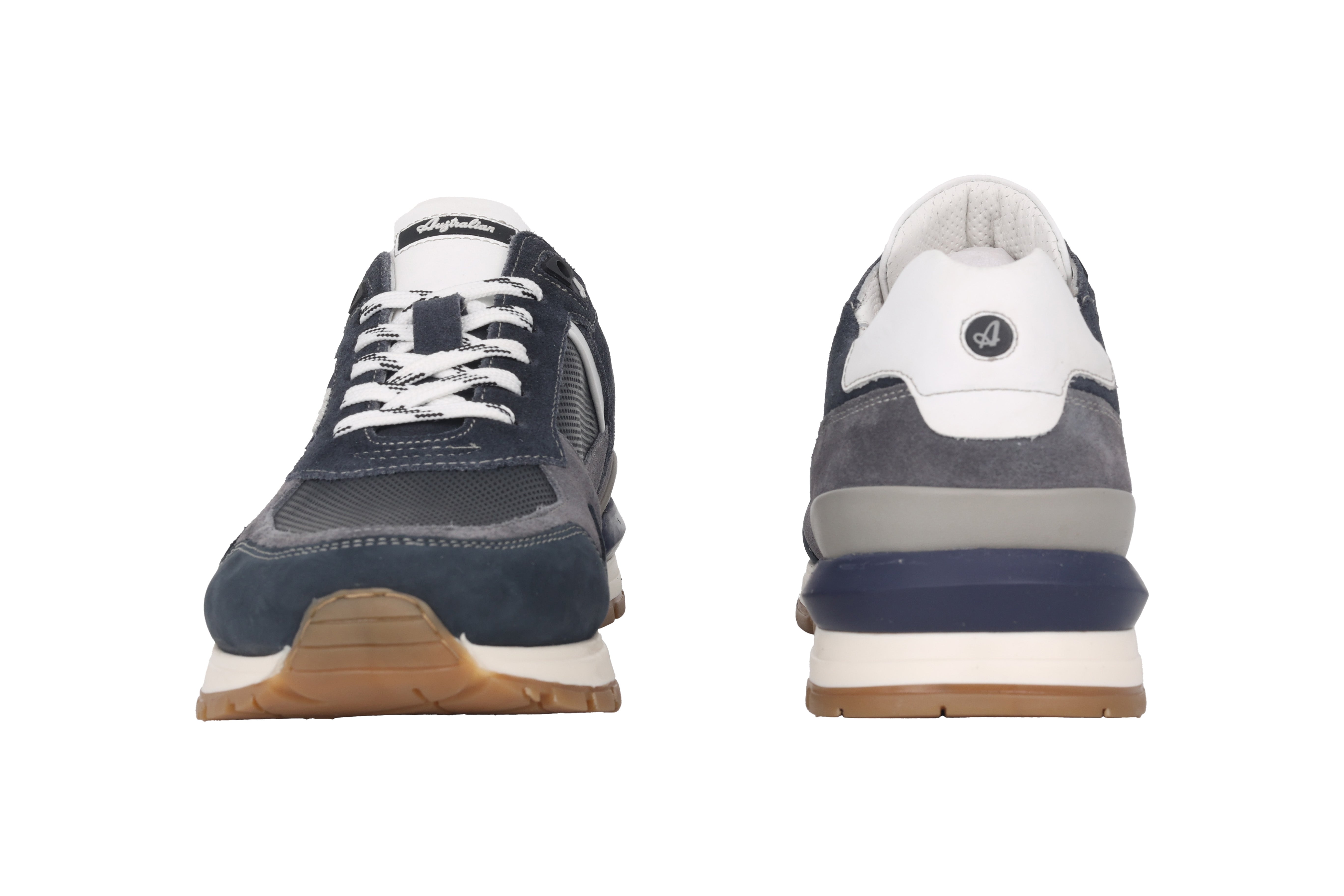 Herensneaker 'Novecento' - blauw