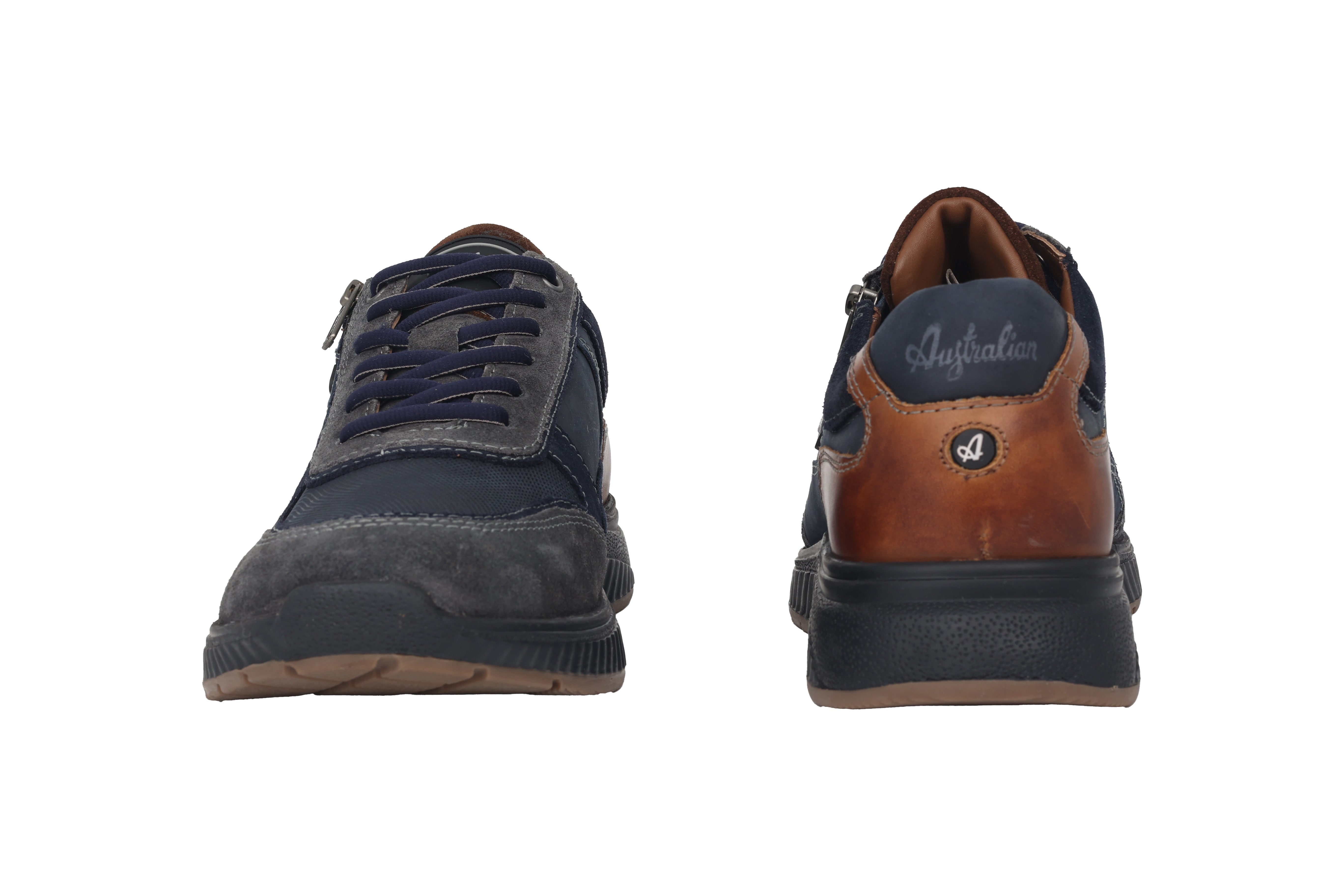 Sneaker à lacets pour homme 'Maurizio' - bleu