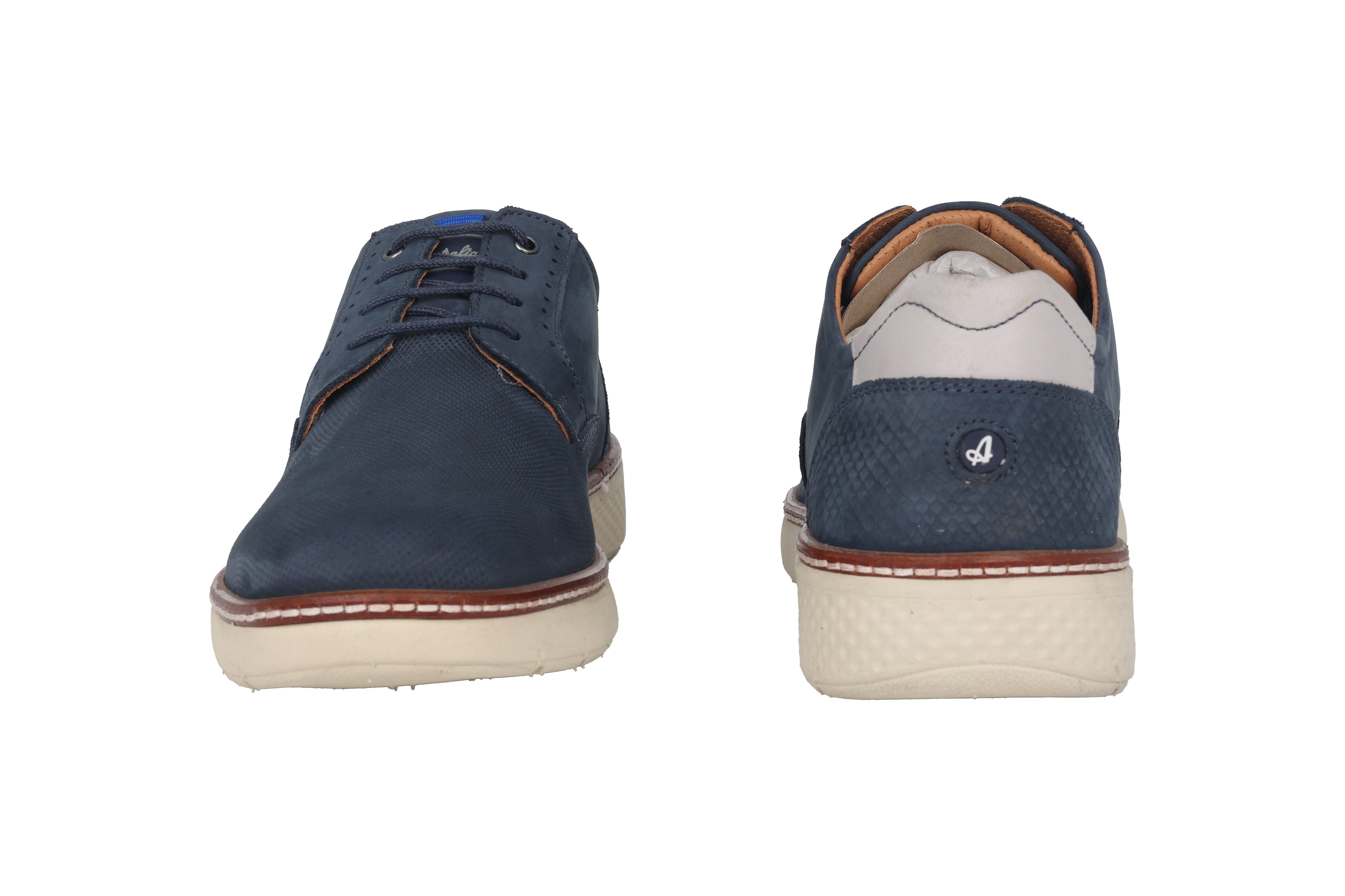 Herensneaker 'Pozzato' - blauw
