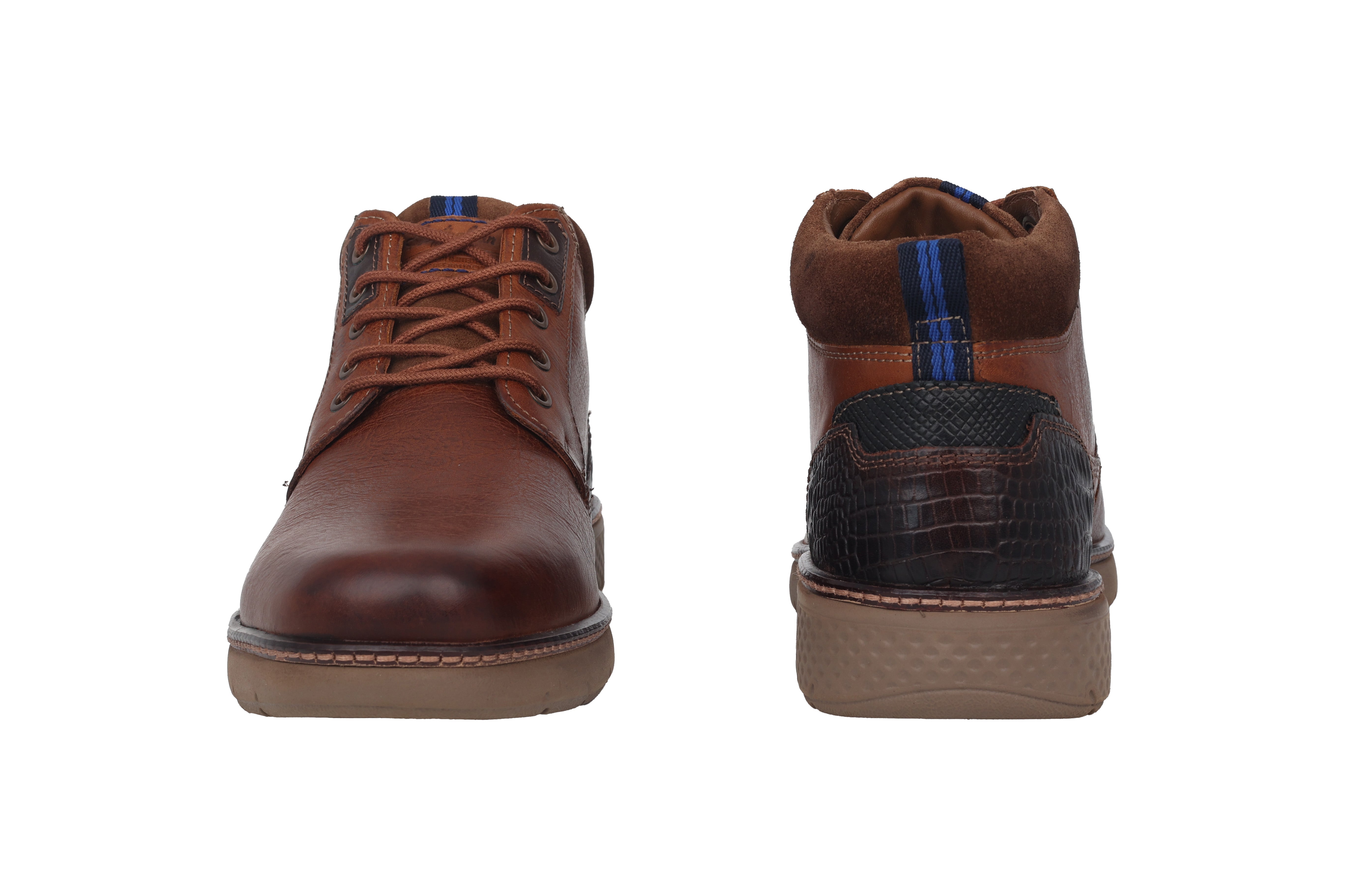 Heren enkelveterlaars 'Dexter' - bruin