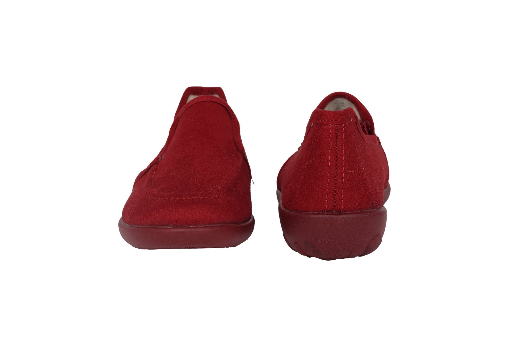 Dames huisslipper 'Ballerup' - rood - ChaplinshoesDamesslipper 'Ballerup' - roodRohde