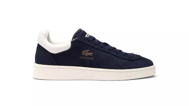 'Baseshot' heren sneaker met veters - blauw - Chaplinshoes'Baseshot' men's lace - up sneaker - blueLacoste
