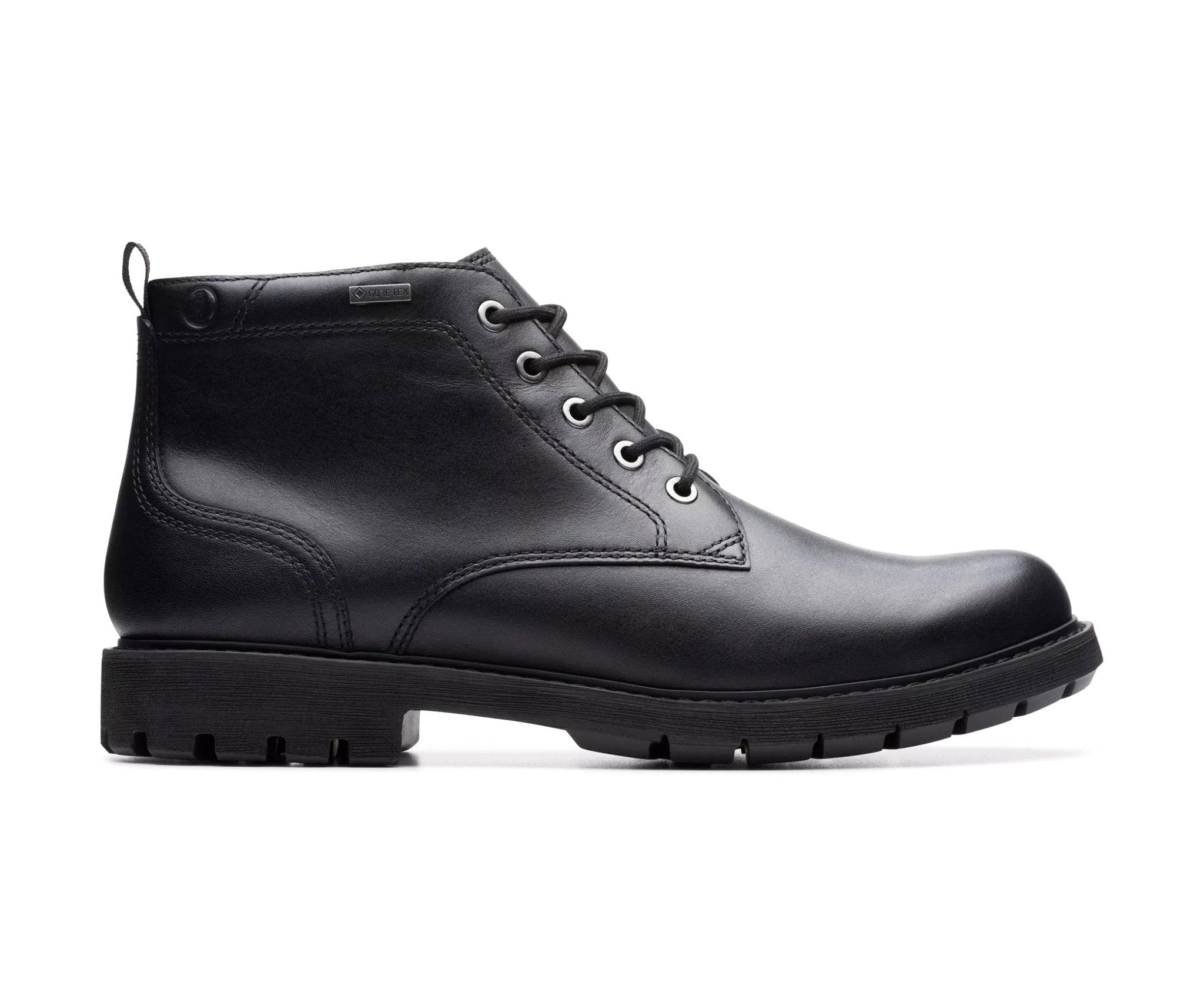 Botín impermeable para hombre 'BatcombeMix GTX' - negro - ChaplinshoesBotín impermeable para hombre 'BatcombeMix GTX' - negroClarks