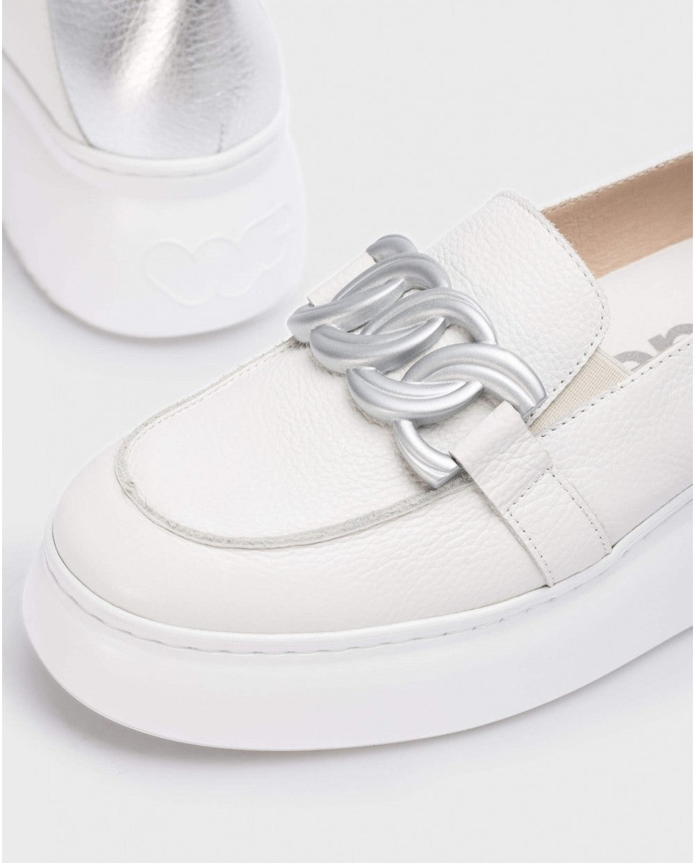 Damesmocassin 'Begin' - wit - ChaplinshoesDamesmocassin 'Begin' - witWonders