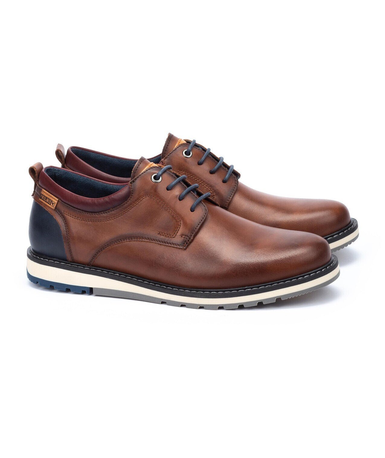 'Berna' men's dressed lace - up shoe - Brown cuero - Chaplinshoes'Berna' men's dressed lace - up shoe - Brown cueroPikolinos