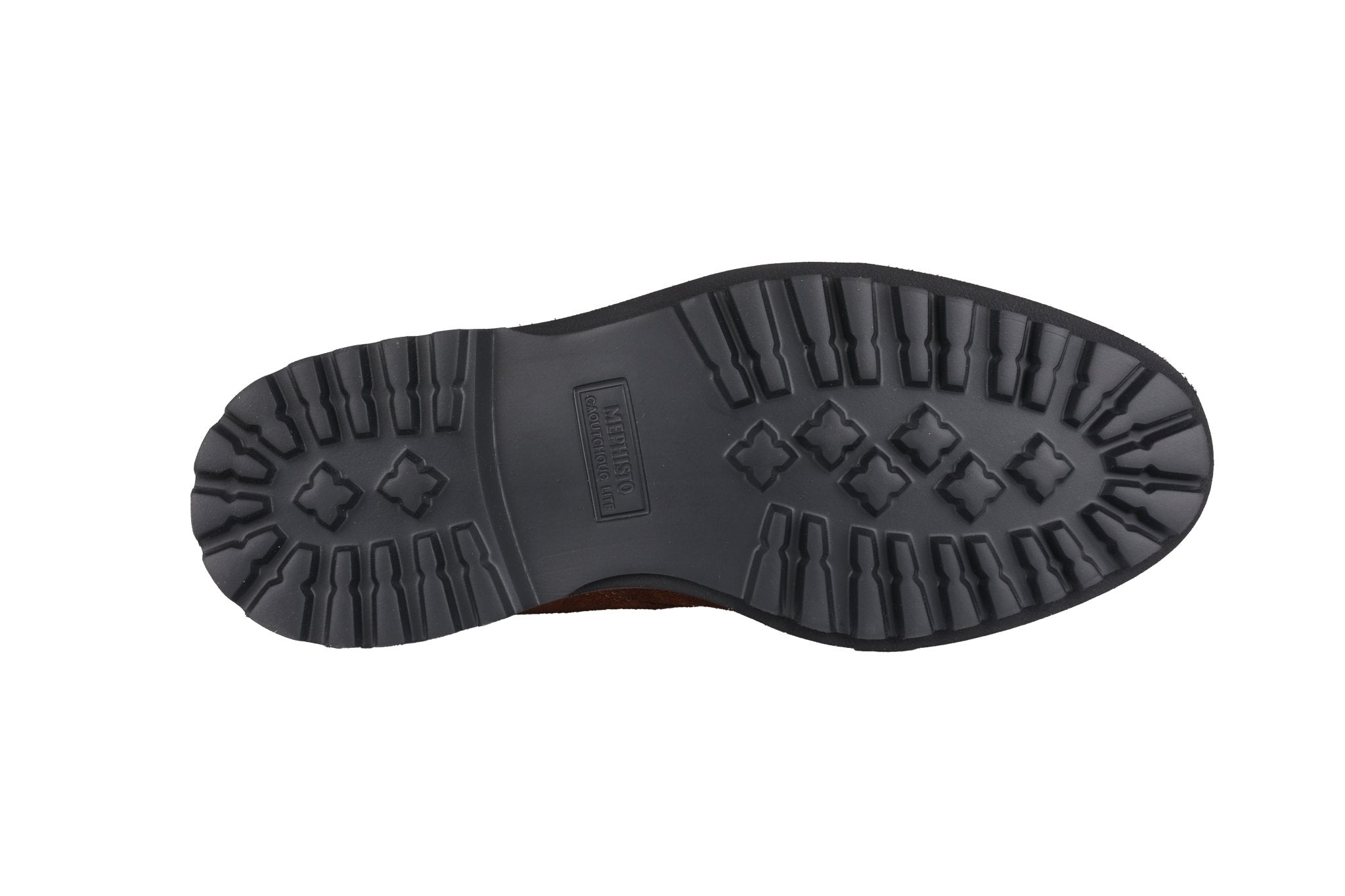 Suède herenlaars 'Berto' met veters - bruin - ChaplinshoesSuède herenlaars 'Berto' met veters - bruinMephisto