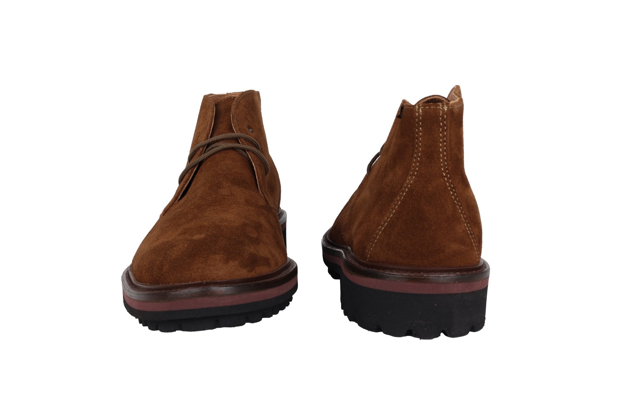 Suède herenlaars 'Berto' met veters - bruin - ChaplinshoesSuède herenlaars 'Berto' met veters - bruinMephisto