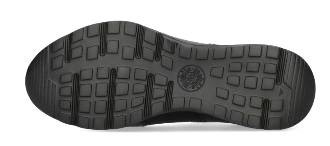 Brayan' ergonomische herenschoen met brede pasvorm (H) veter - ritssluiting - Zwart - ChaplinshoesBrayan' ergonomische herenschoen met brede pasvorm (H) veter - ritssluiting - ZwartMephisto