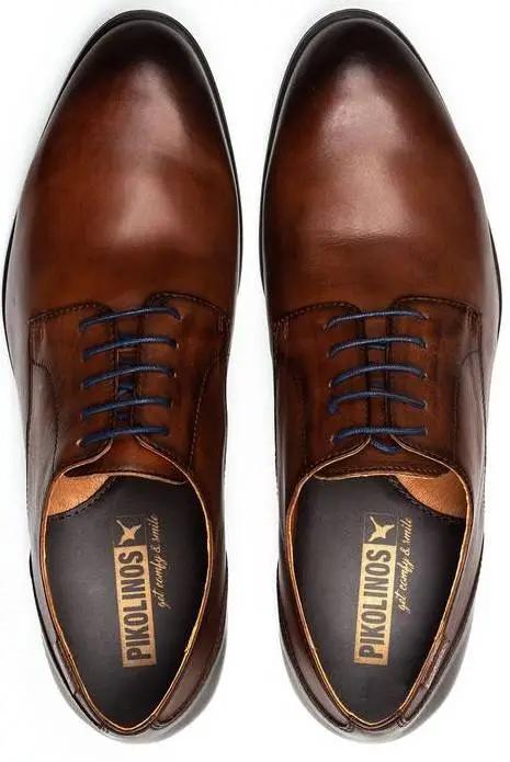 Veterschoen voor heren 'Bristol' - Bruin - ChaplinshoesVeterschoen voor heren 'Bristol' - BruinPikolinos