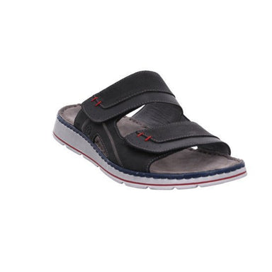 Herensandaal 'Brunello' - zwart - ChaplinshoesHerensandaal 'Brunello' - zwartRohde