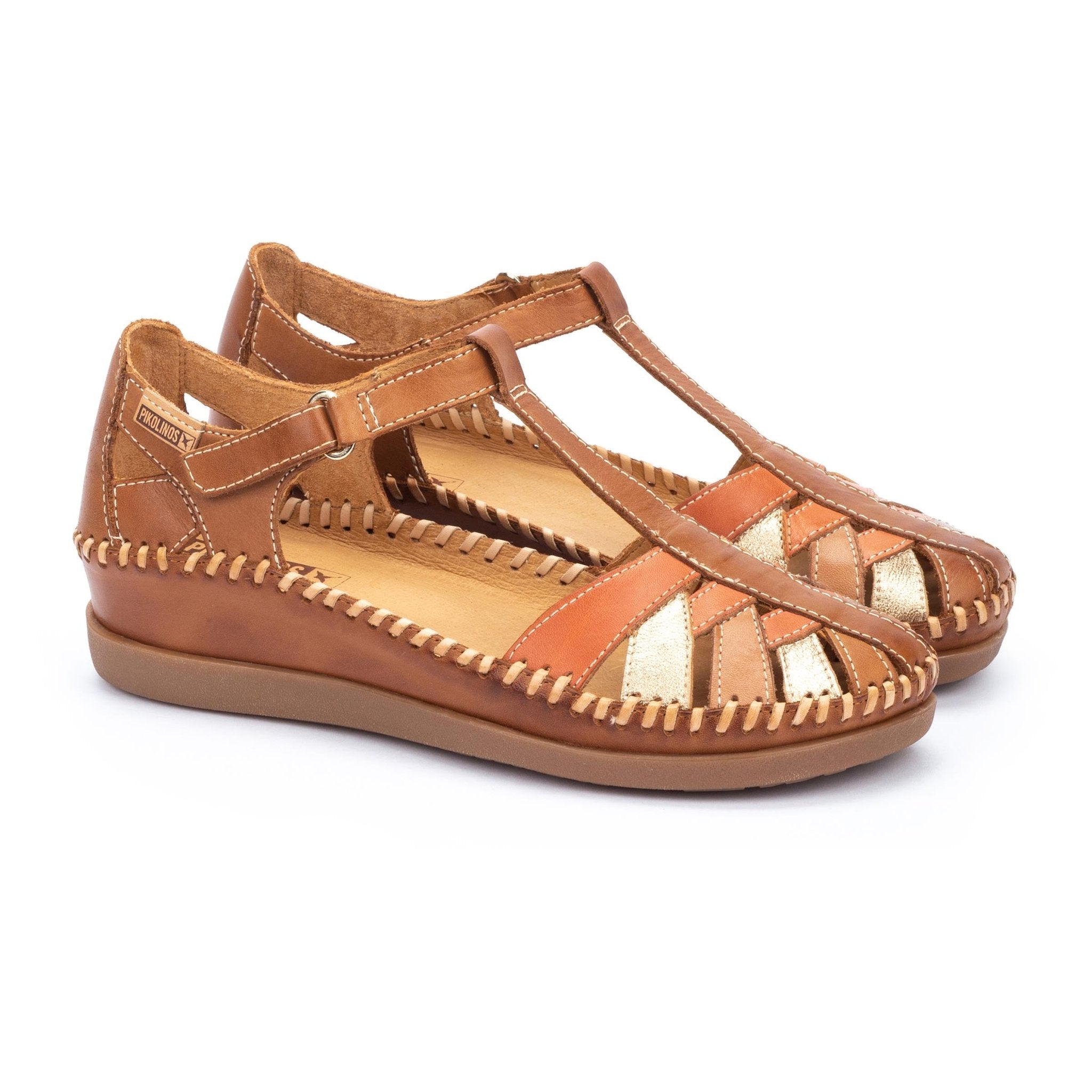 'Cadaques' women's sandal - brown mix - Chaplinshoes'Cadaques' women's sandal - brown mixPikolinos