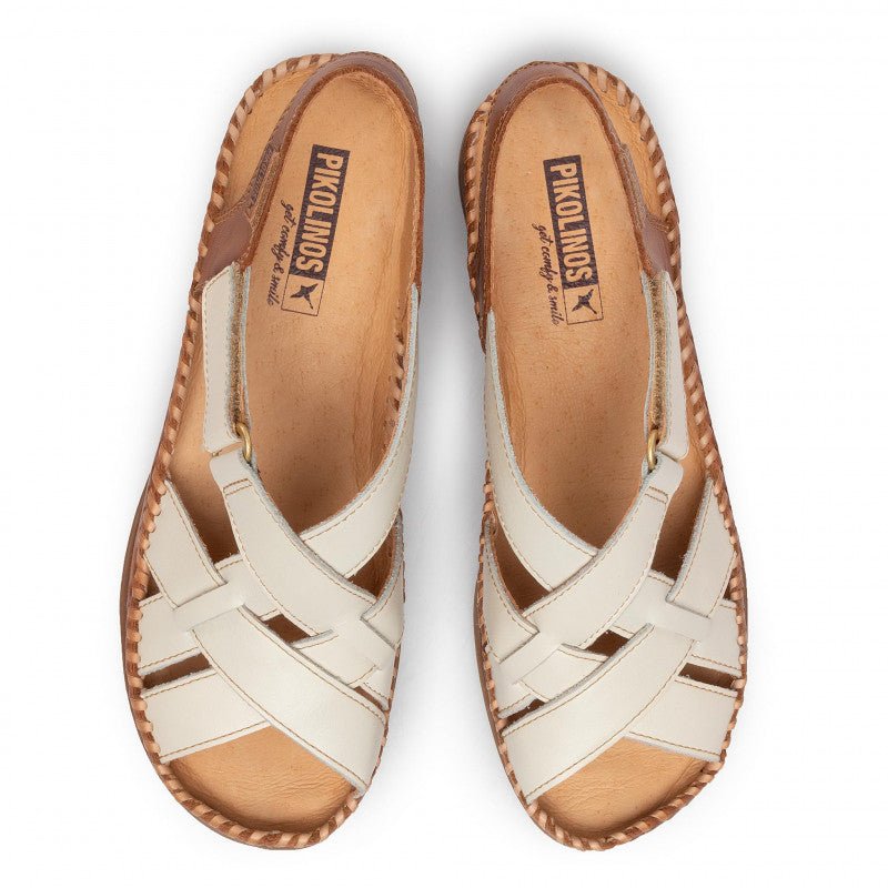 'Cadaques' women's sandal - off white - Chaplinshoes'Cadaques' women's sandal - off whitePikolinos